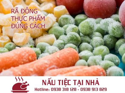 Rã Đông Thực Phẩm Đúng Cách Rã Đông Thực Phẩm Đúng Cách